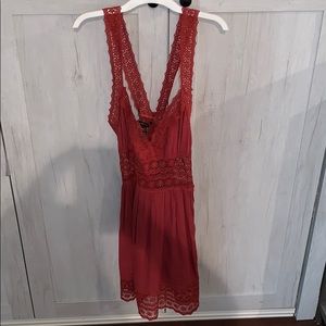 Beautiful red brick dress